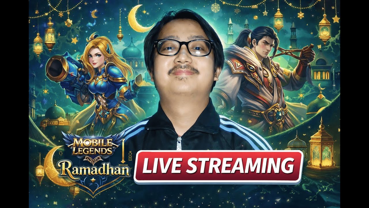 🌙 LIVE MLBB 🔥 PUSH RANK, SAMPAI SAHUR?! #mobilelegends #mlbbidcreator