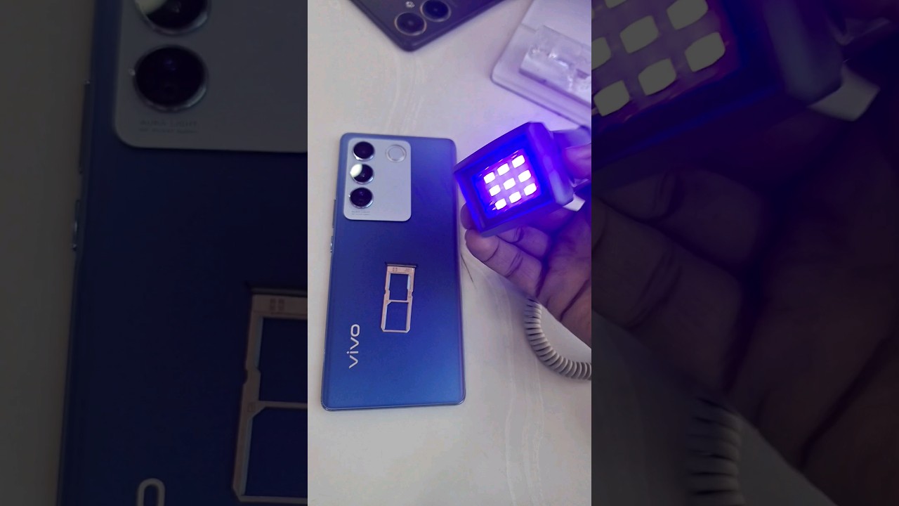COLOR CHANGING TECNOLOGY #vivo #colorchanging #mobile
