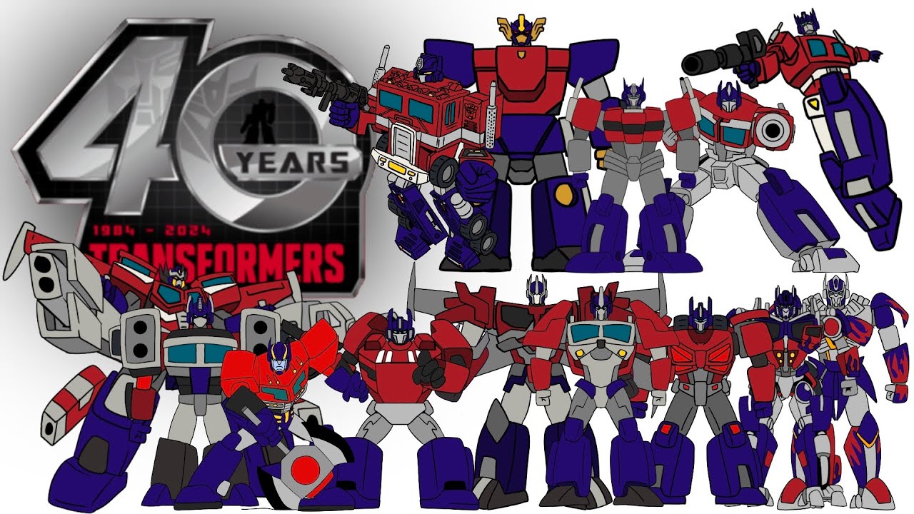 A tribute to 40 years of Transformers! Original G1 Optimus Prime figure fan made animation
