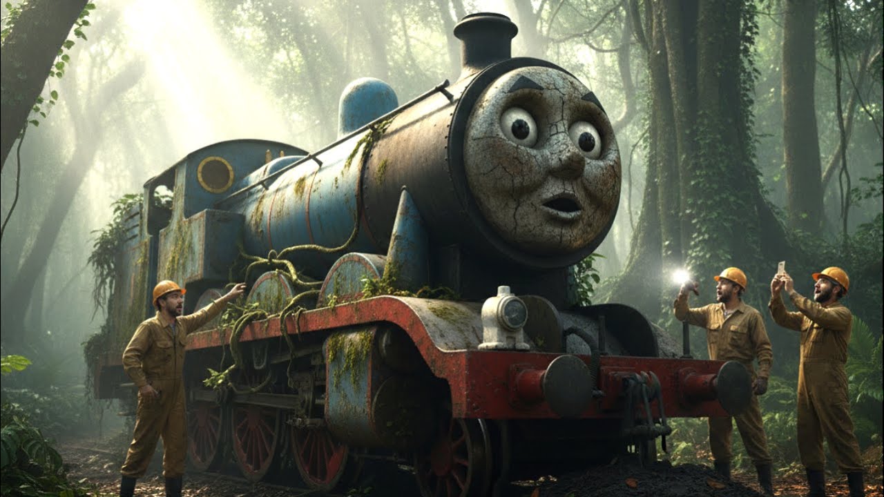 ASMR Restoration 😱 | We Found an Abandoned Thomas Train in the Forest - Lost For Decades