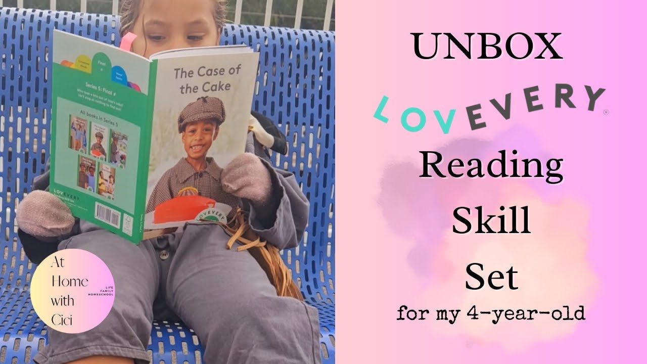 🎲 Unbox LOVEVERY Reading Skill Set 3 For My 4-Year-Old || There's a load of books! 