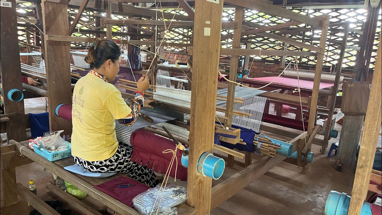 Kamboçya Siem Reap İpek Üretim Çiftliği