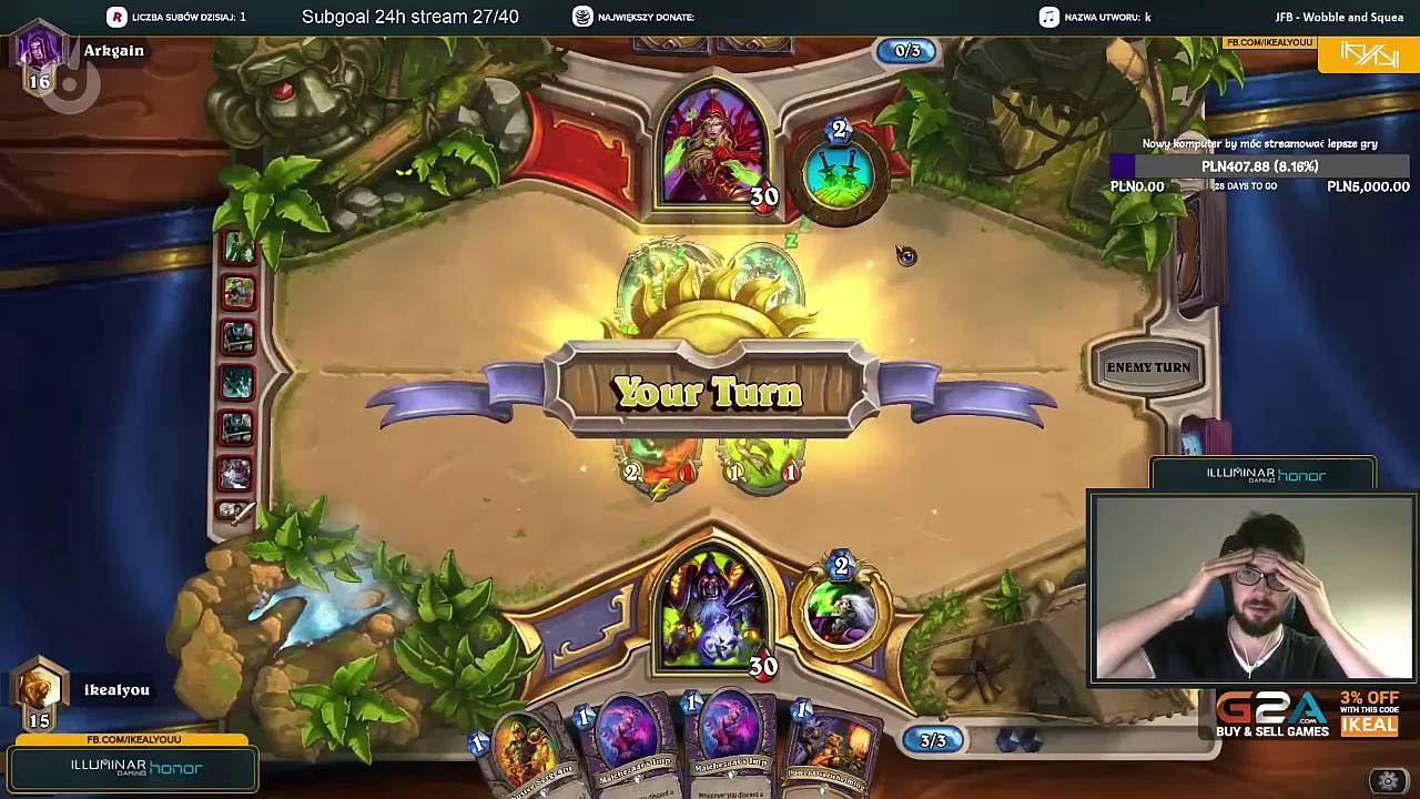 Hearthstone najlepsze momenty tydzień trzeci #3 (Mkrr3,Ikealyou,Bonkol,Bixente,Blackfireice