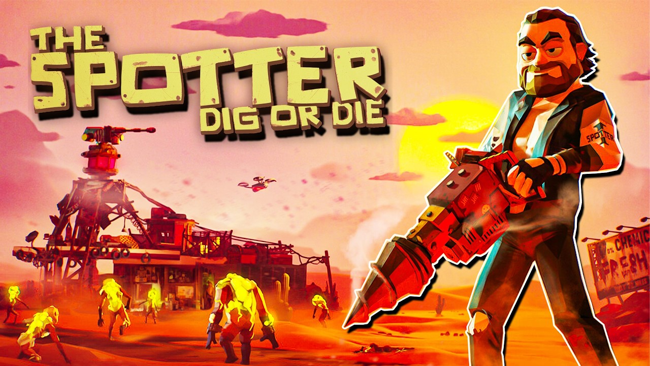 İnsanlığı Kurtarmak İçin Çukur Açtığımız Bir Oyun! | The Spotter Dig or Die Demo