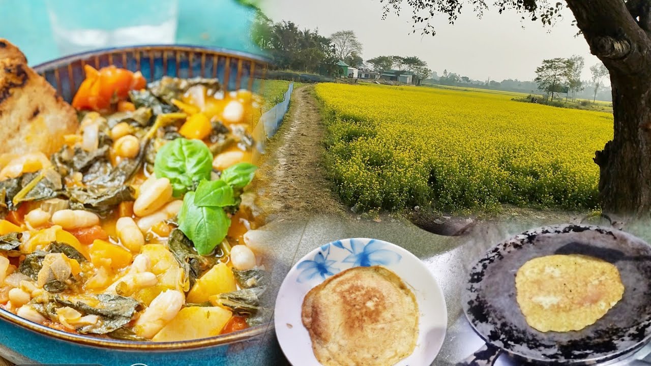 সরিষা ফুলের মনোমগ্ধকর দৃশ্যে সেজেছে প্রকৃতি। জা'এর হাতের মজাদার চাপটি পিঠা রেসিপি।। 