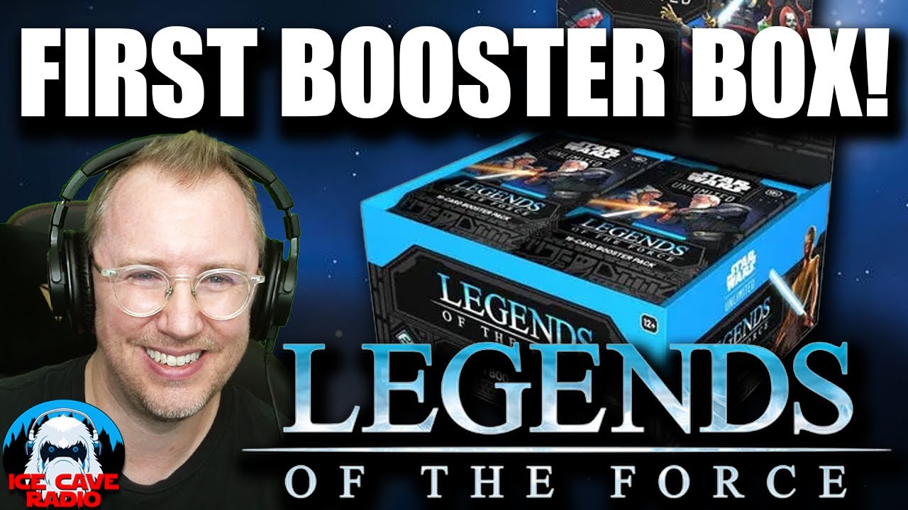 1st LEGENDS OF THE FORCE BOOSTER BOX OPENING! | Star Wars Unlimited TCG | New Expansion!