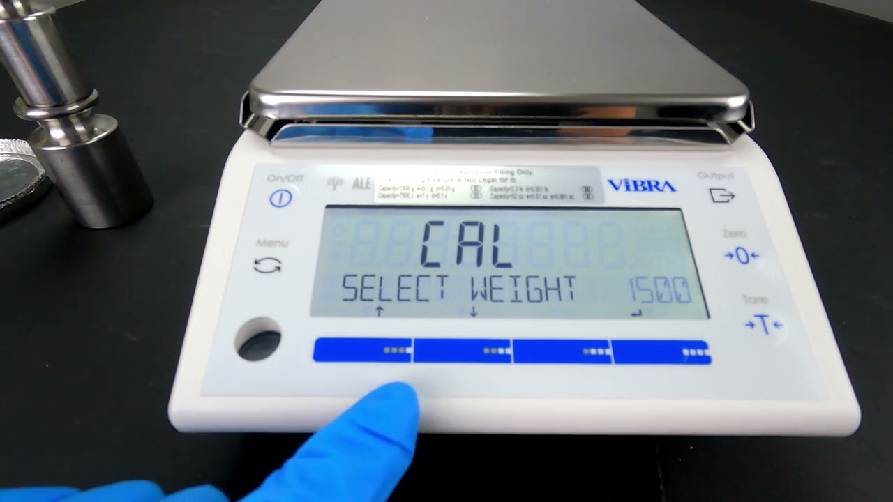 Vibra series ALE -Calibration
