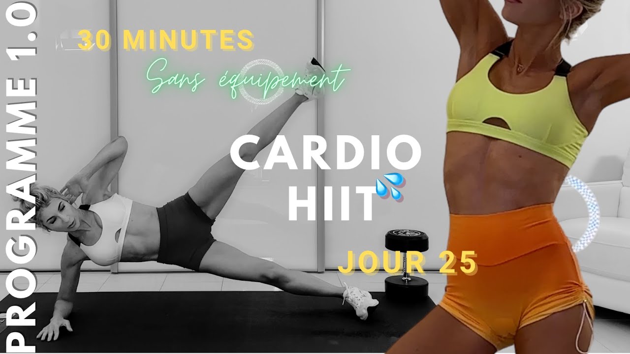 TRANSPIRATION MAXIMUM | CARDIO INTENSE pour BRÛLER les GRAISSES ❤️‍🔥 | Jour 25 | Programme 1.0