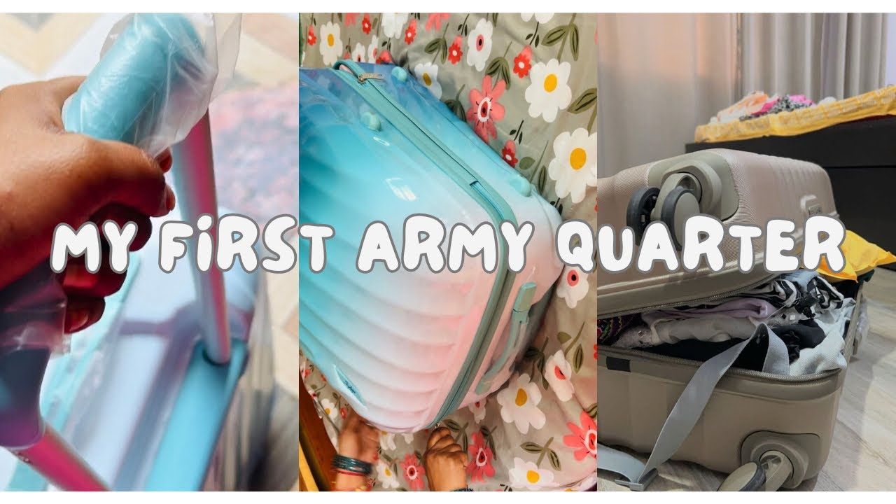 My First Army Quarter 🪖 | New Life Begins | Army Wife Vlog 🇮🇳