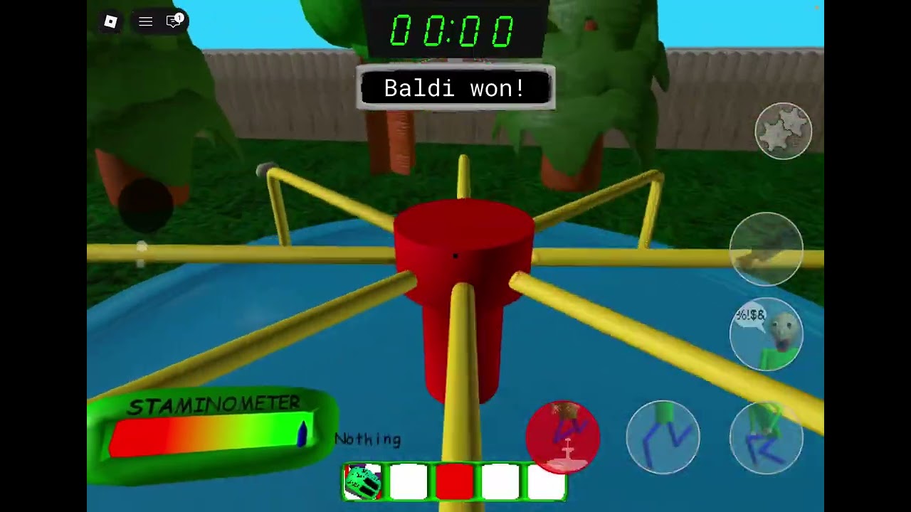 Playing baldi frenzy *that’s right I’m back to Roblox*