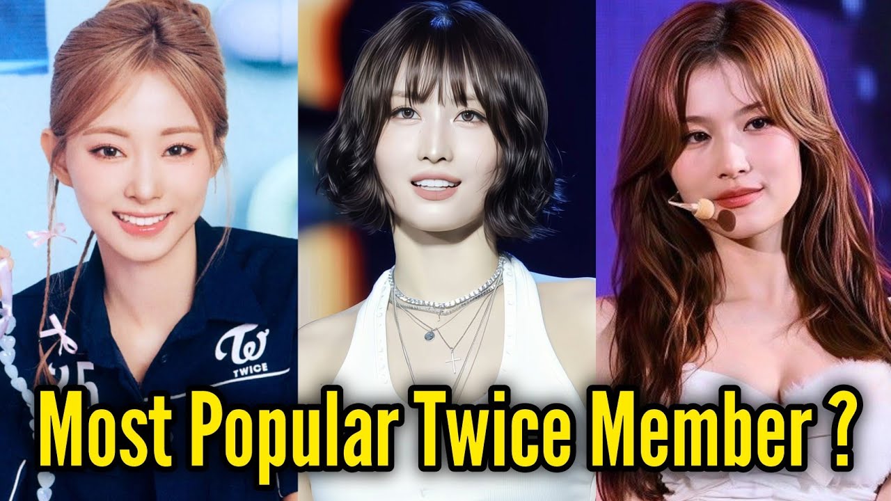 Кто самый популярный участник Twice в 2025 году 😱🤯