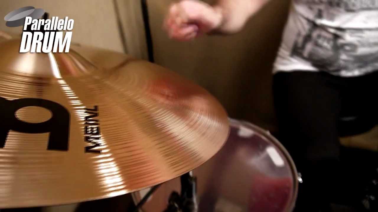 Как играть на тарелках + Sound Test Meinl MCS.