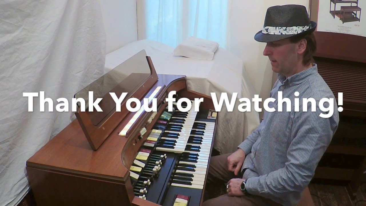 Paul Lee on Hammond T500 Organ Video #1