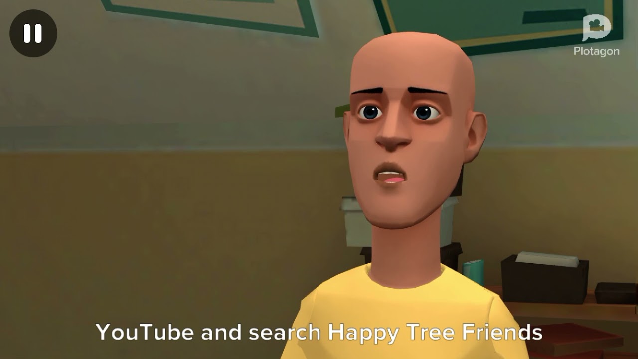 Caillou Watches Happy Tree Friends - Grounded