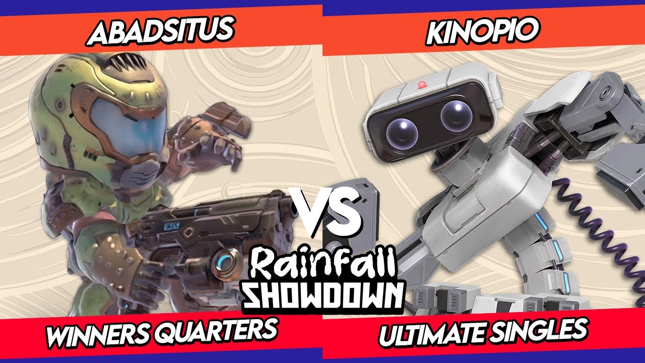 Rainfall S. Winners Bracket | Abadsitus (Mii gunner) VS. Kinopio (ROB) Smash Ultimate - SBBU AQP