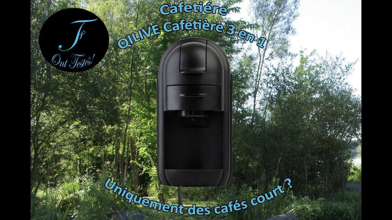 On a testés le Cafetière Qlive 3 en 1 de chez Auchan correctif