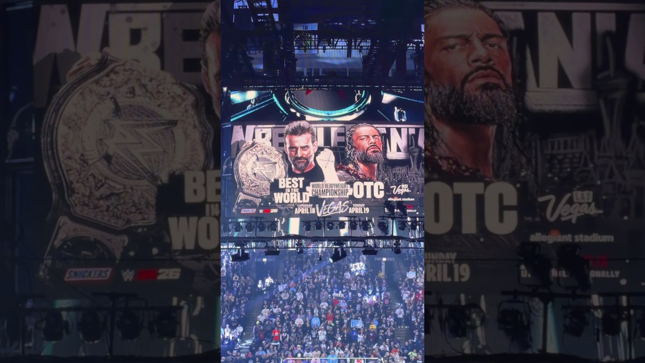 OTC против ЛУЧШЕГО В МИРЕ 🔥💥 WRESTLEMANIA 2026 ВЕГАС #wwe #otc #romanreigns #cmpunk #tribalchief