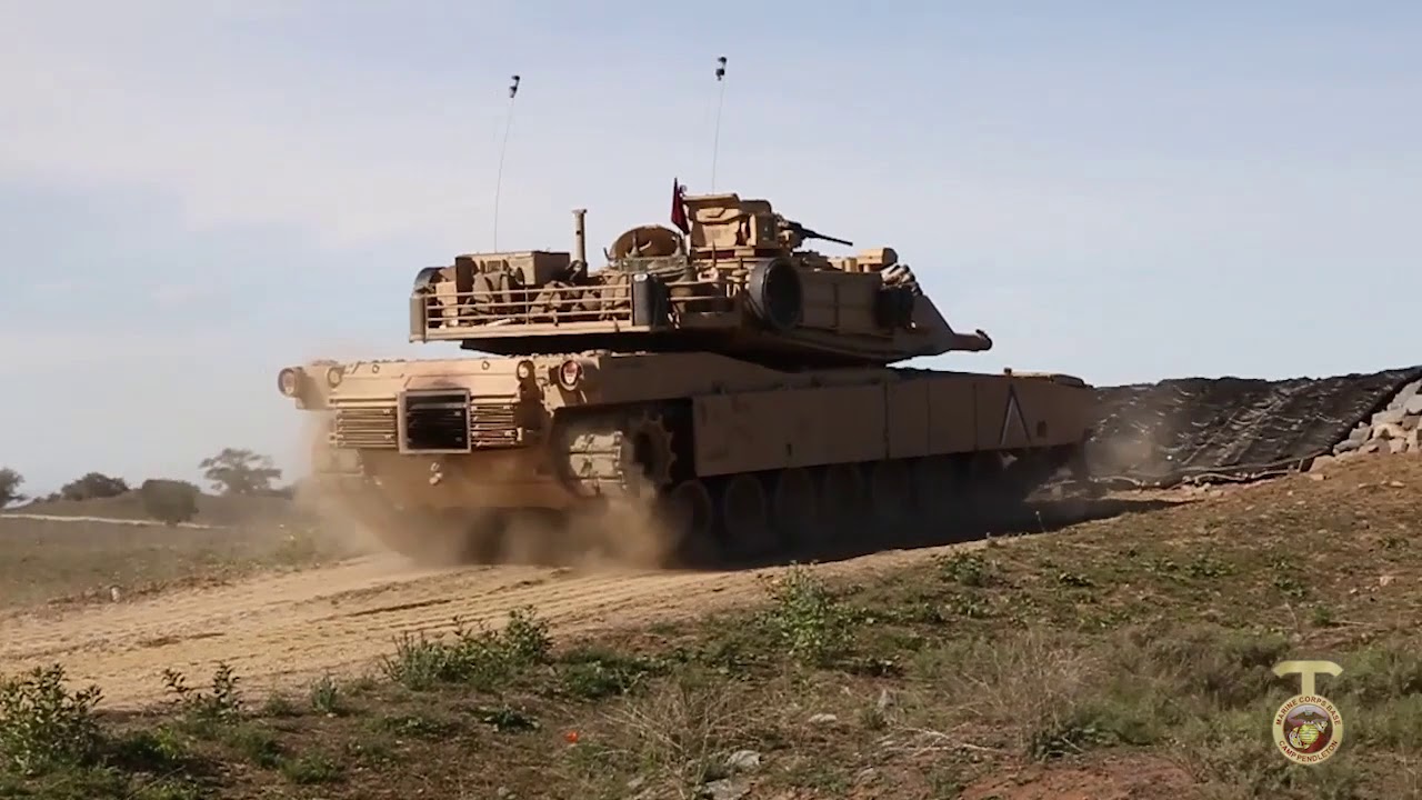4th Tank Bn. trains on Camp Pendleton