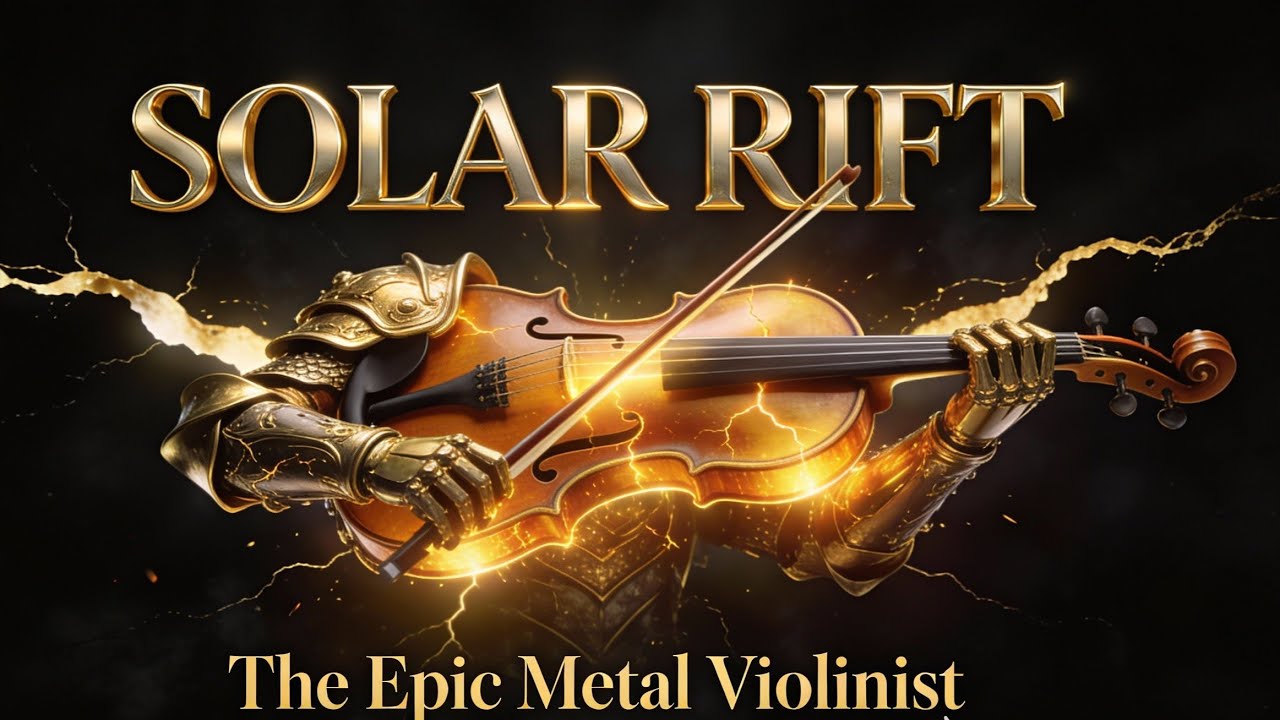 Solar Rift | Violin x Metal Fusion | Uplifting Violin Metal (1:00:00) ☀️🎻
