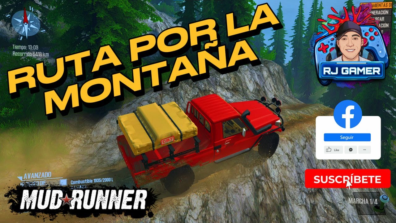 MAPA PARA RUTA 🗾👌 - MUDRUNNER
