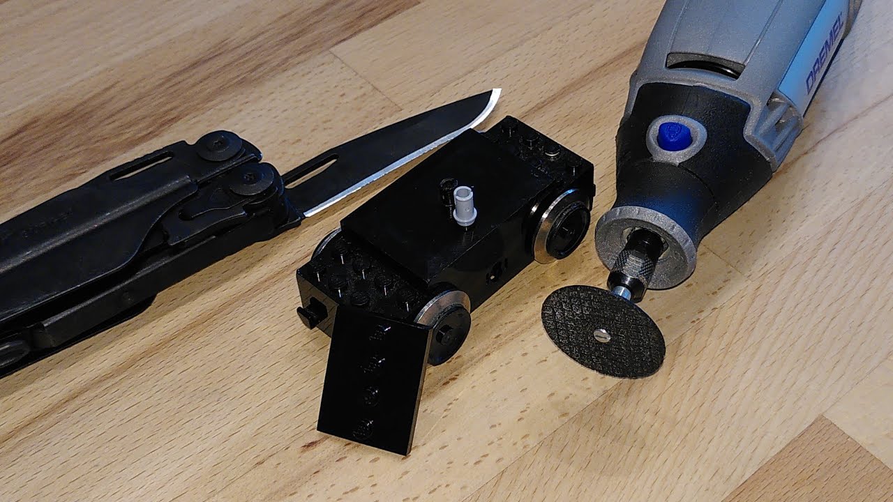 LEGO® Zugsmotor Pin reparieren (How to fix the pin of a LEGO® train motor)