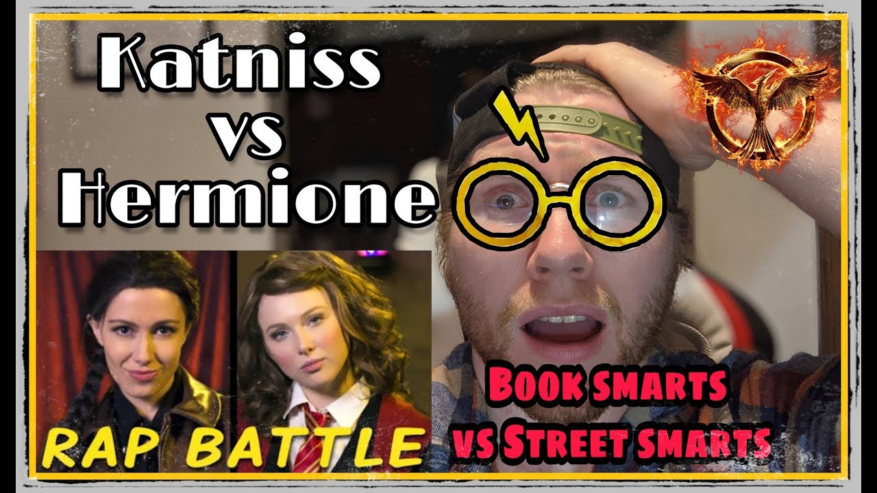 KATNISS vs HERMIONE: Princess Rap Battle REACTION!!!