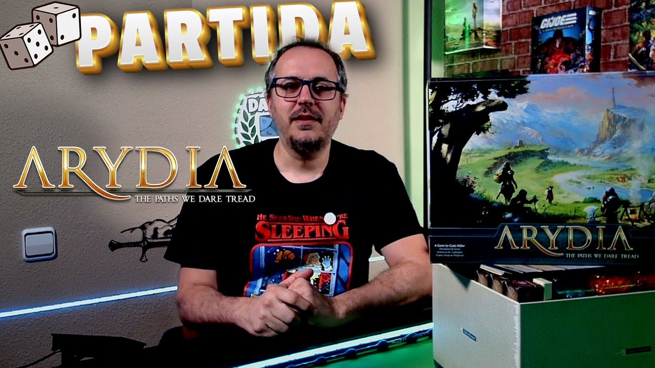 Partida ARYDIA - TUTORIAL - Como jugar