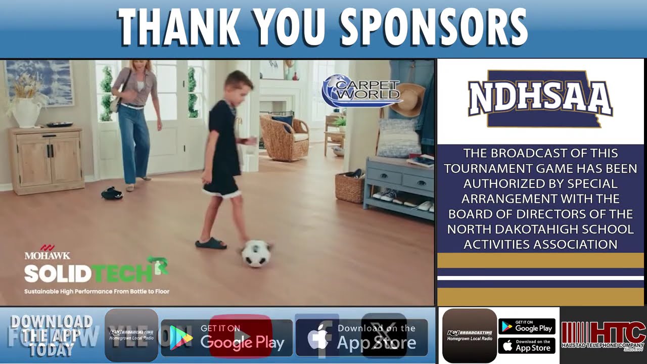 Oak Grove vs Valley City - Region 1A Boys Basketball Tournament *AUDIO ONLY*