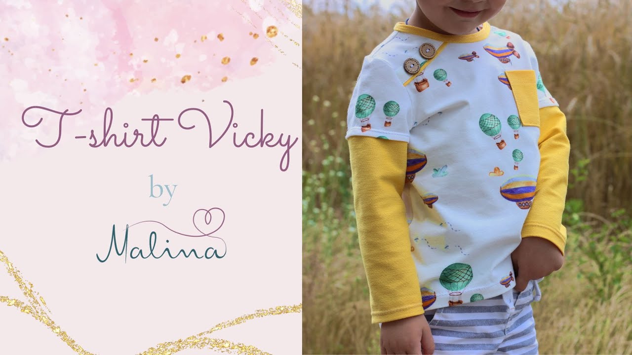 Videon&auml;hanleitung f&uuml;r das T-Shirt Vicky Malina Anleitung