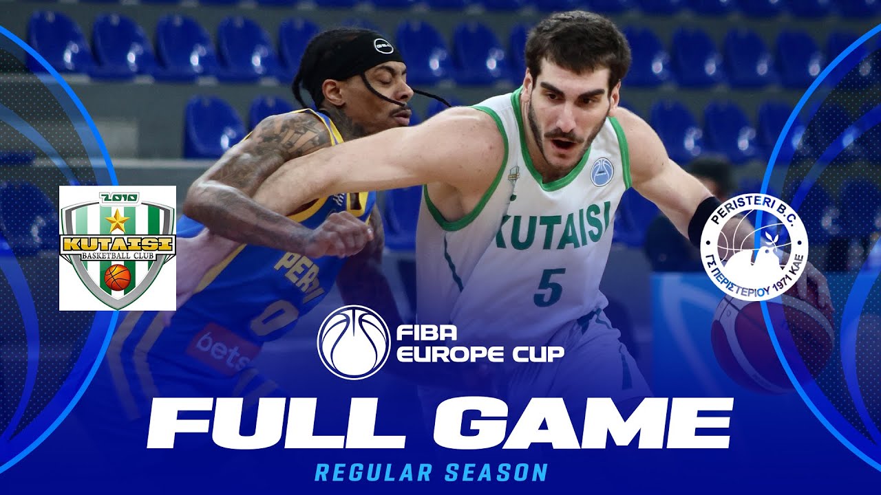 BC Kutaisi 2010 v Peristeri Betsson | Full Basketball Game | FIBA Europe Cup 2025-26