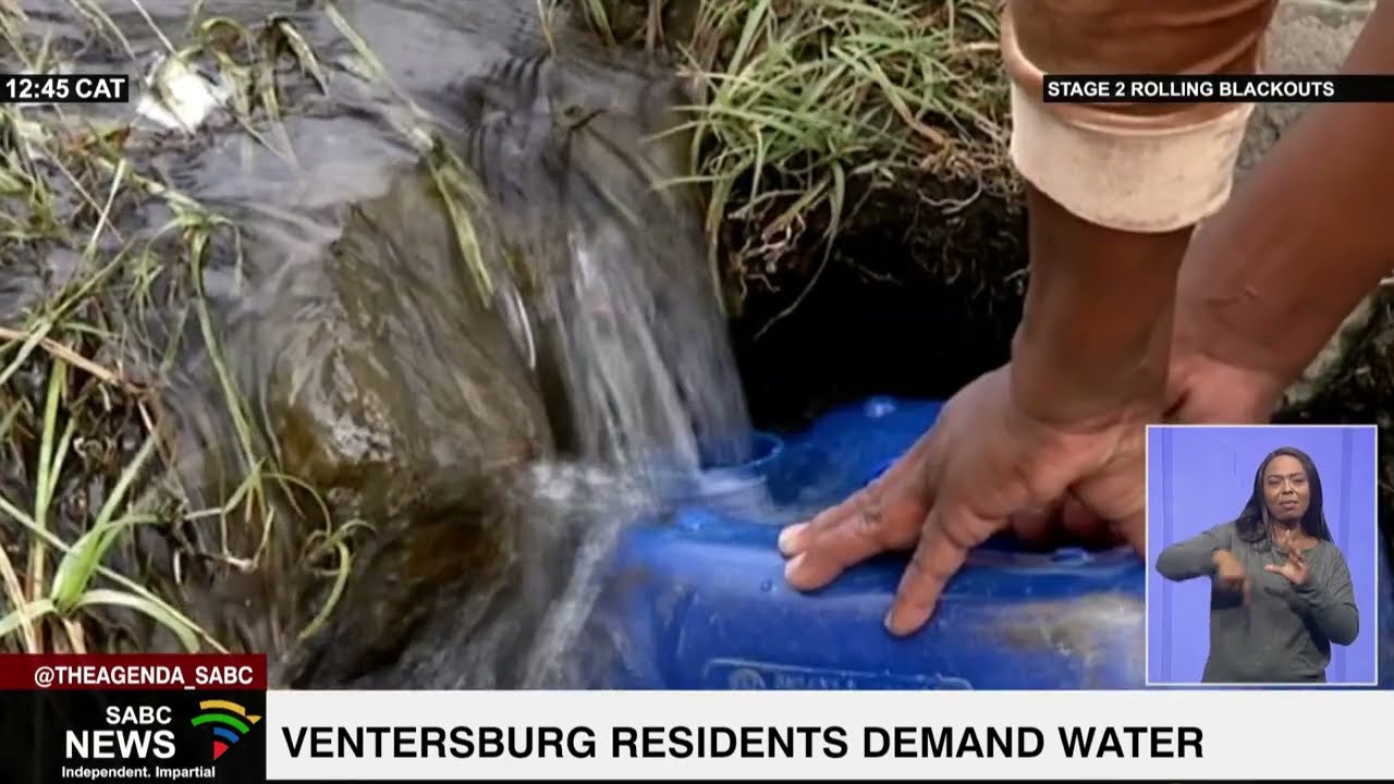 Ventersburg residents demand access to water