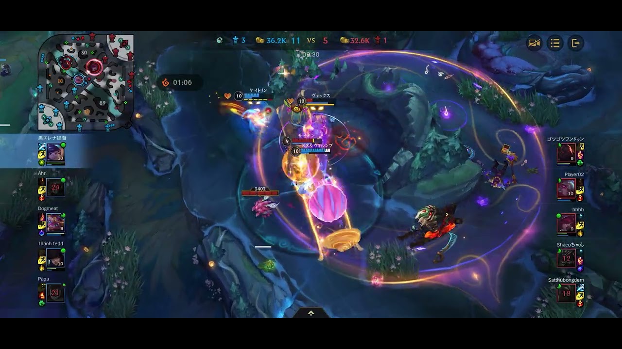 【League Of Legends Wild Rift】ワイルドリフト　エメラルドランク　JG ヌヌ&ウィルンプ
