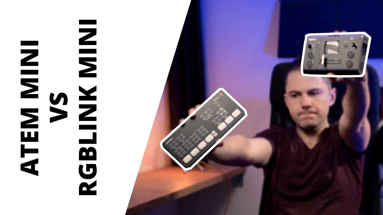 RGBLink Mini i Mini Plus vs Atem Mini - kt&oacute;ry mikser video lepszy? #008