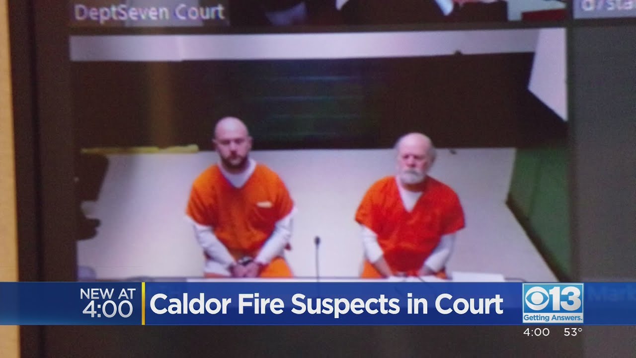 Caldor Fire Suspects In Court