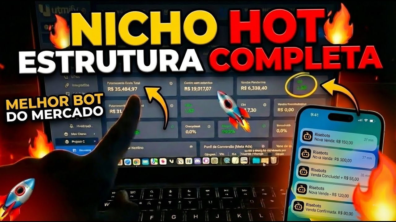 🚨NICHO HOT - COMO CRIAR ESTRUTURA DO TELEGRAM  PARA LUCRAR R$3K MÊS (BOT QUE VENDE BR E GRINGA) PT-2