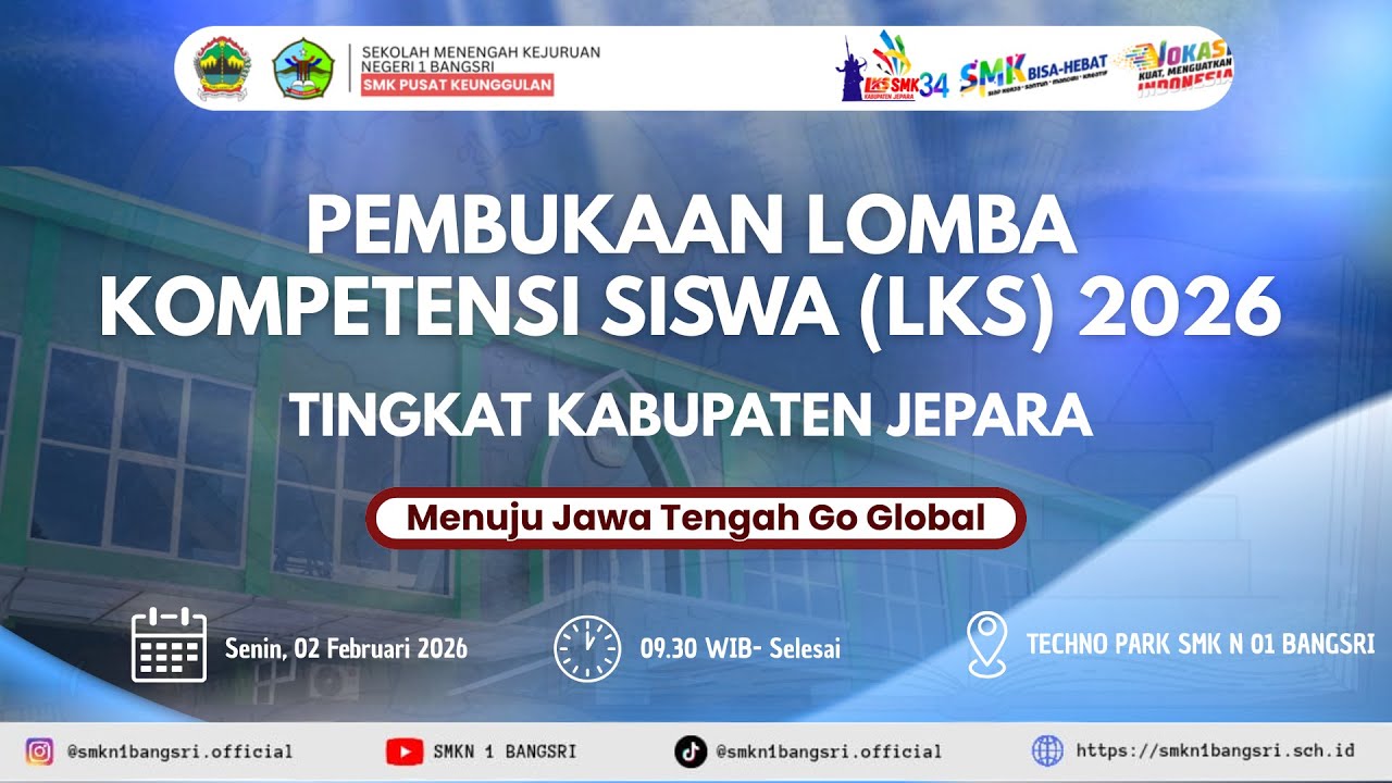 LOMBA KOMPETENSI SISWA KABUPATEN JEPARA TAHUN 2026