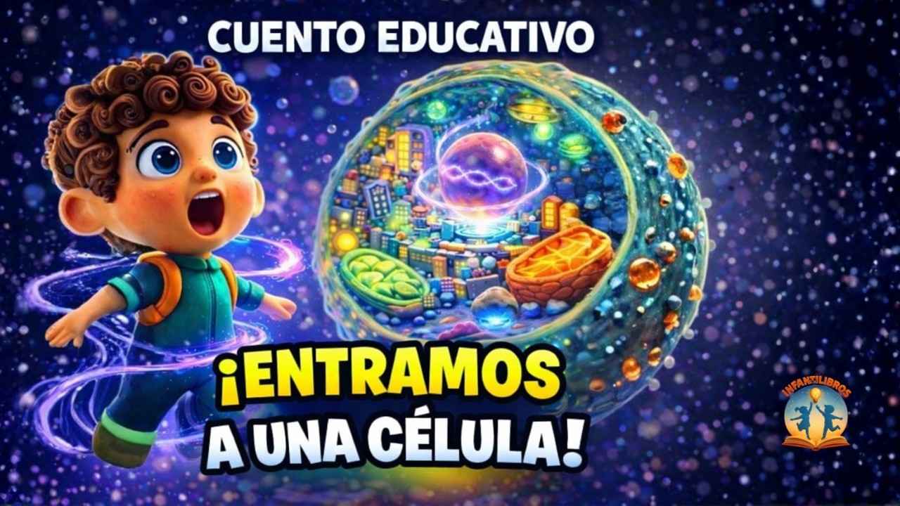 ¡Entramos a una Célula! 🧬 | Ciencia divertida para niños