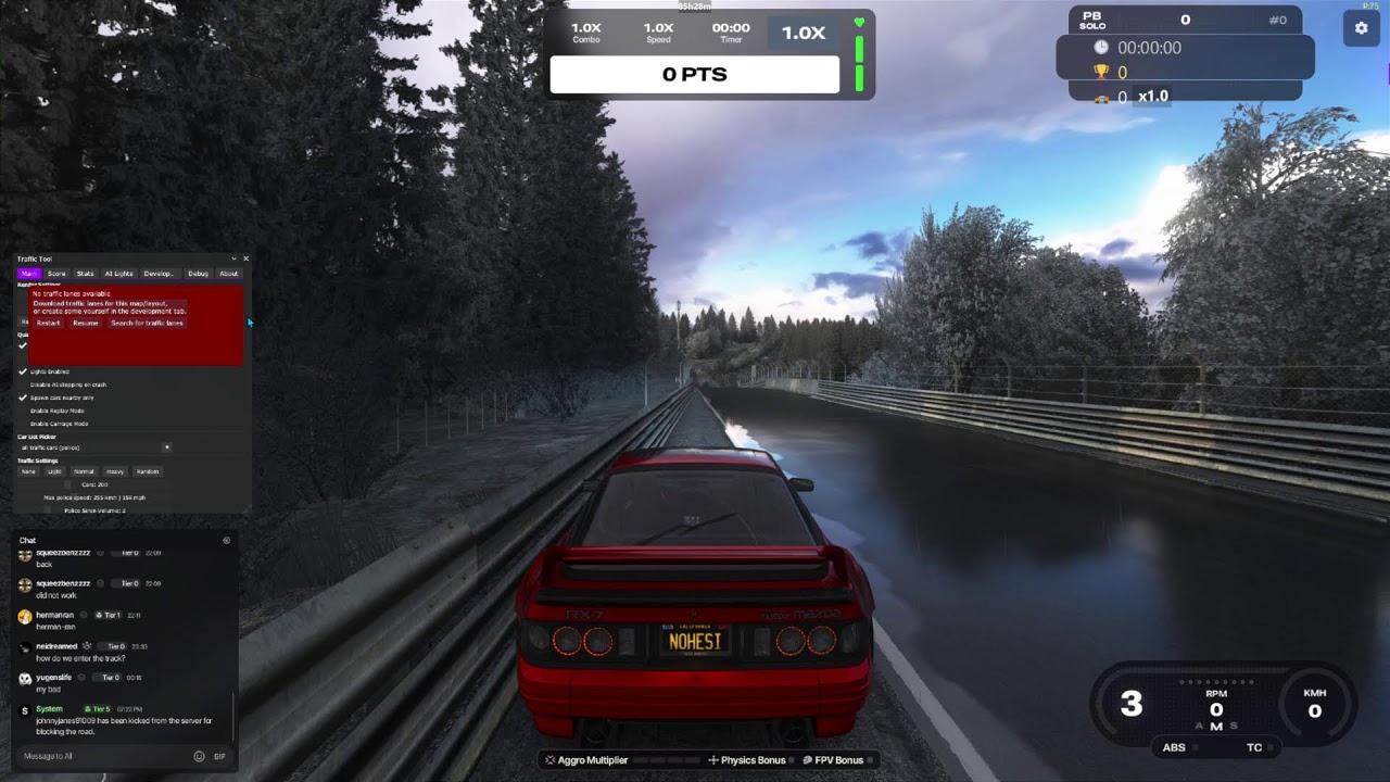 Assetto Carsa Nurburgring Fun!! On wheel!