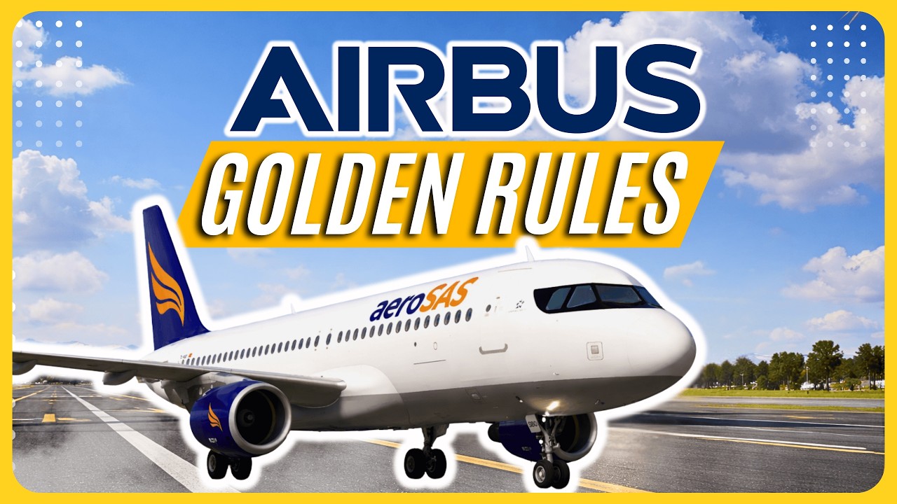 Airbus GOLDEN RULES Explained | КАЖДЫЙ ПИЛОТ ДОЛЖЕН ЗНАТЬ!