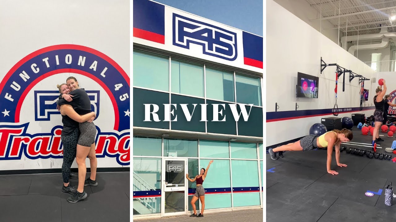 F45 WITH ME | a walk through of a full f45 class! 💪🏻
