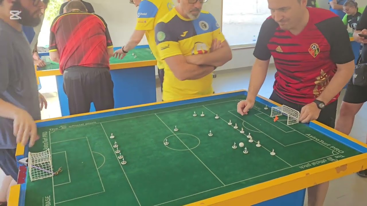 Subbuteo Final Open Estepa- Ricardo José vs Ángel Valverde
