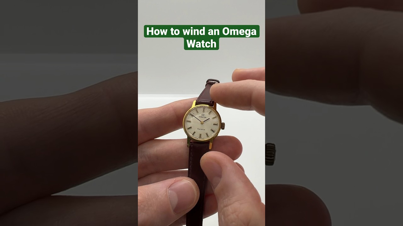 How to wind an Omega Mechanical or Automatic Watch