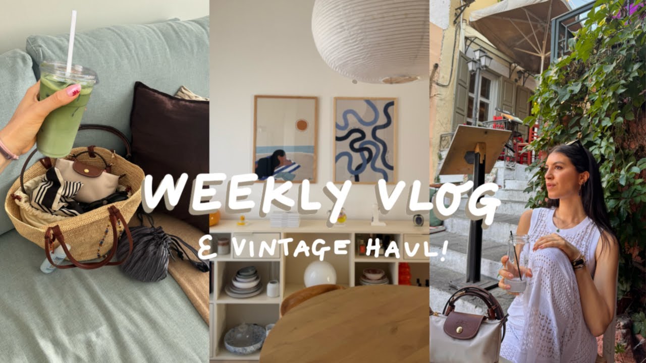 vlog | ho trovato delle perle al mercatino vintage!🤩 cosa metto in valigia e sono molto arrabbiata..