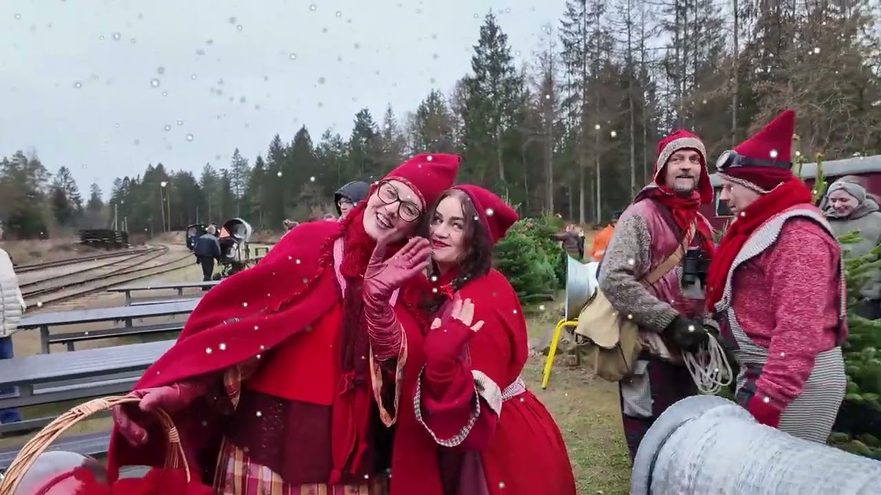 Med Juletoget efter Juletræet Veteranbanen