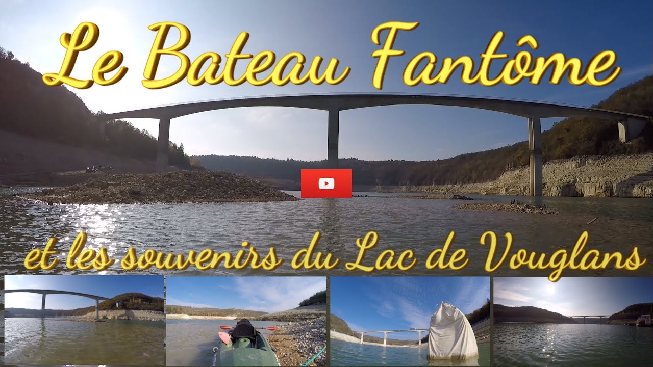 Le bateau fantôme et les souvenirs du lac de Vouglans. #vouglans #hommage #histoire