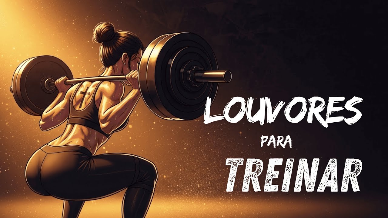 Louvores de Adoração para Treinar 💪 Louvor Cristão • Música Gospel Academia • Workout Motivation