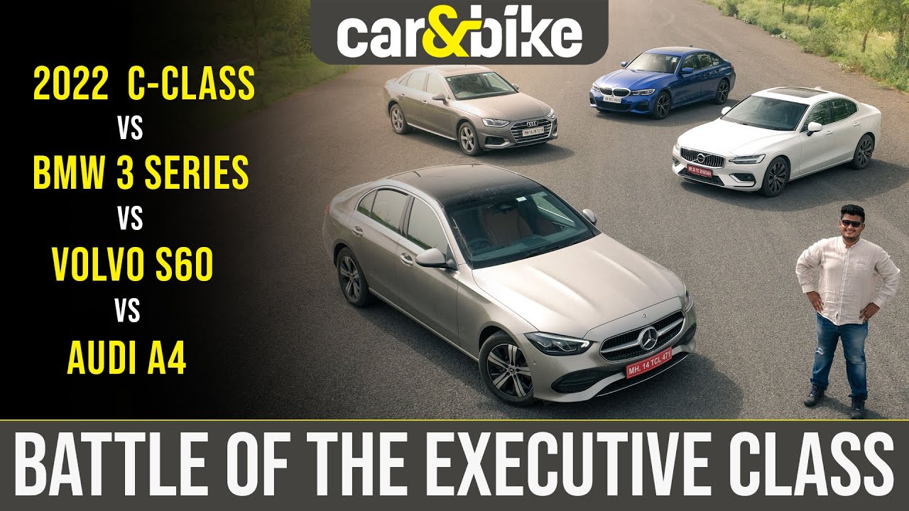 2022 Mercedes-Benz C-Class vs BMW 3 Series vs Volvo S60 vs Audi A4
