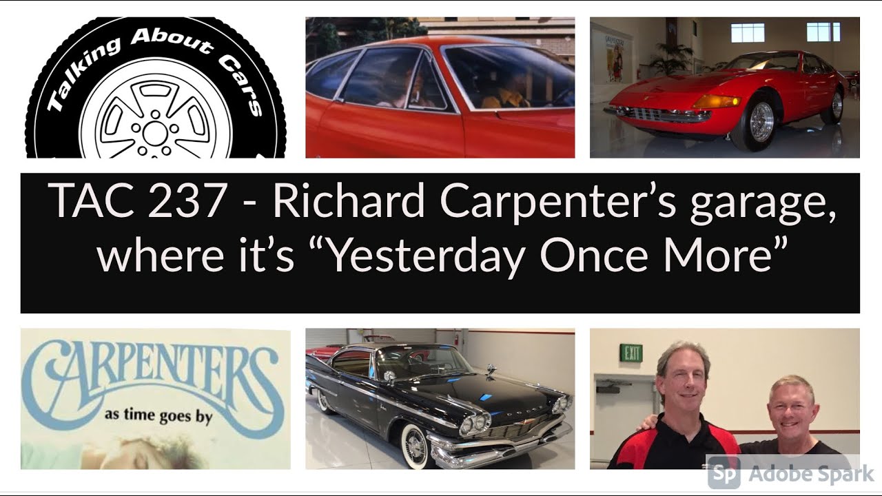 Talking About Cars 237 -  Richard Carpenter (the Carpenters) .