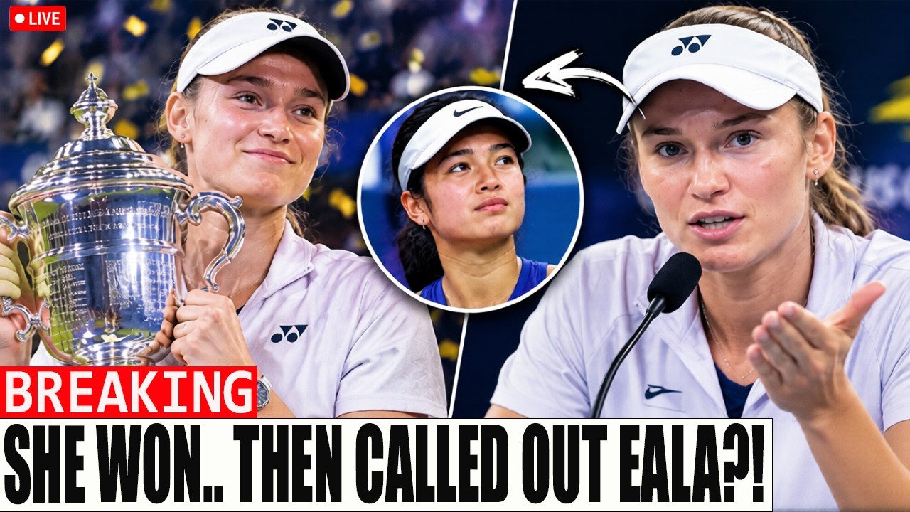 ELENA RYBAKINA WINS THE TITLE &mdash; THEN SAYS THIS ABOUT ALEX EALA!