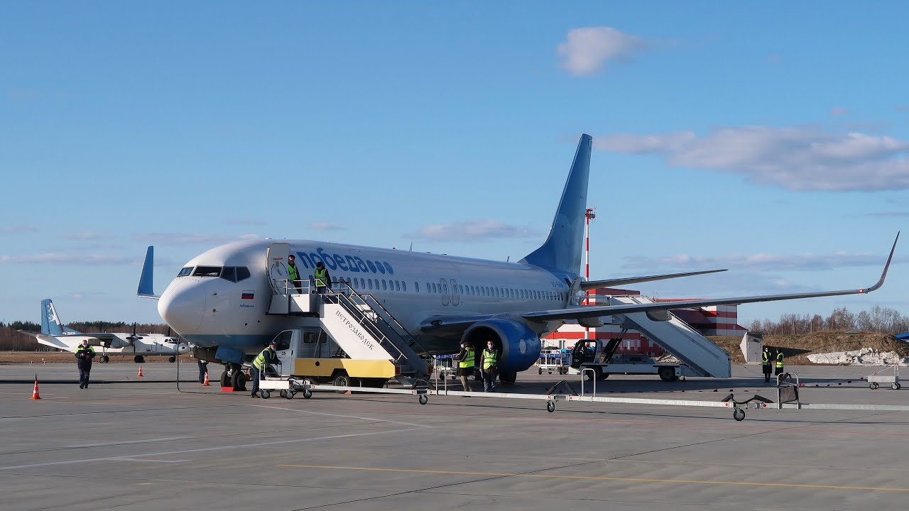 Boeing 737-800 а/к Победа | Рейс Москва - Петрозаводск